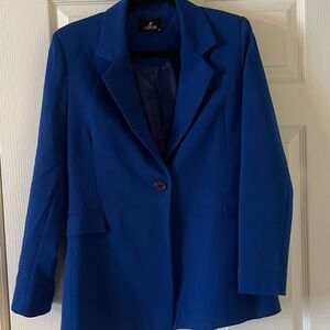 Lefton Women's Royal Blue Suit Jacket